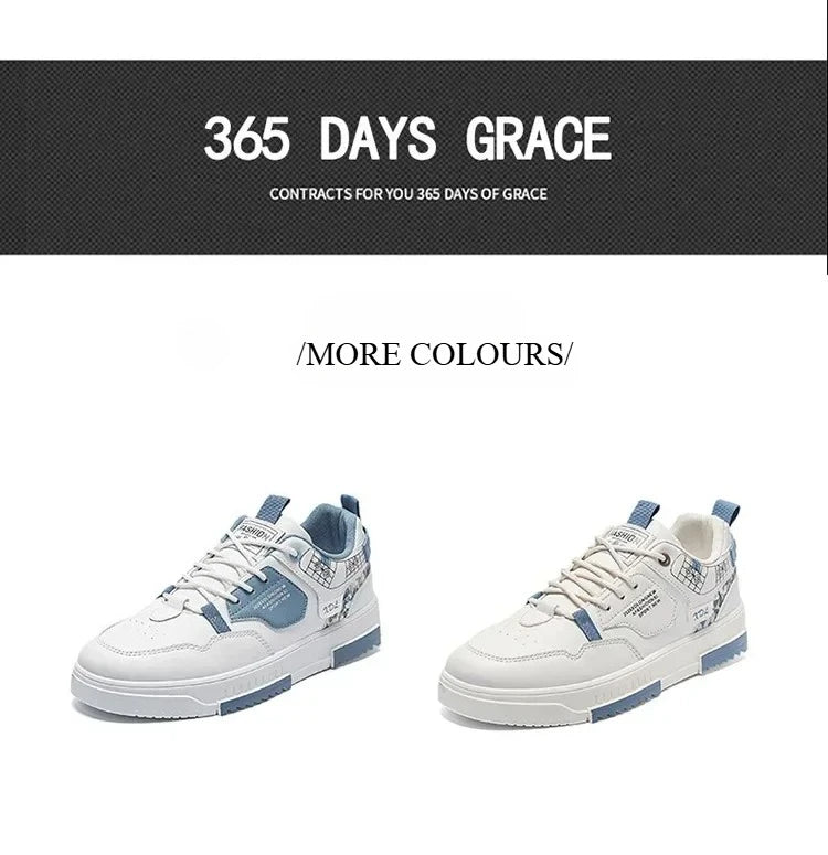 2025 Fashion Men Casual Platform Sneakes LaceUp Trainers Student Sneakes Mens Vulcanized Shoes Tennis Sneakers