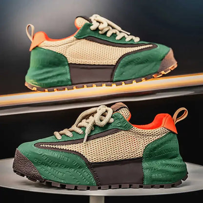 Without Heels Round Foot Retro Shoes Men Dress Casual Dress Men's Shoes Sneakers Sport Bity Latest Tenisse Tenisse Shors