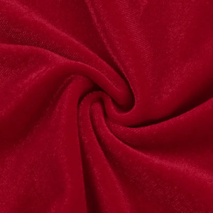 Trendix Velvet Elegant Evening Dress For Women Square Collar Long Sleeve Sexy Maxi Dresses Party Solid Slim Side Slit Dress 2025