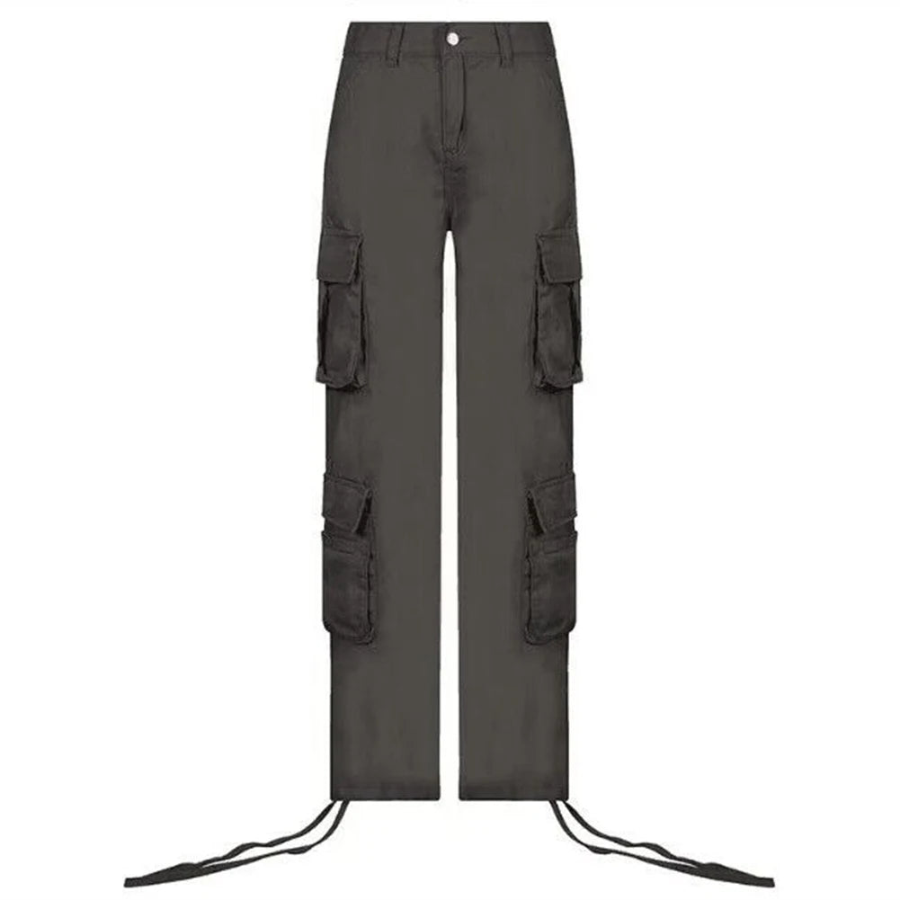 Outdoor Activities L Light Grey Baggy Cargo Pants Fashion Vintage Women Trousers Casual Women's Pants Ideal For Vacation