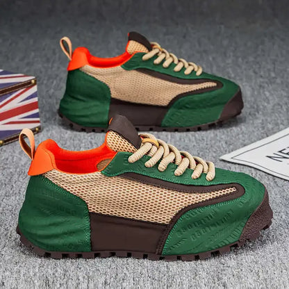 Without Heels Round Foot Retro Shoes Men Dress Casual Dress Men's Shoes Sneakers Sport Bity Latest Tenisse Tenisse Shors