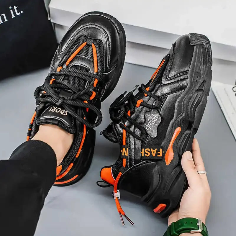 Tennis Sole Height Up Blue Boots Woven Sneakers 41 Tennis Mens Shoes Sports Runner Unusual Top Comfort Style Maker Due To