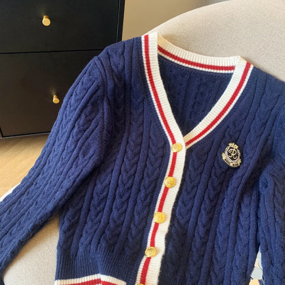New 2024 Autumn Winter Cashmere Top Women V Neck Pullover Warm Knitwear Jumper Woman Clothes Twist Outwear Knited Tops Women