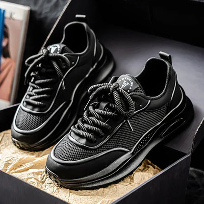 Men's motorcycle trendy new casual sports shoes, comfortable and breathable men's shoes