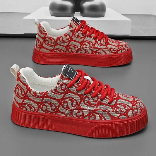 2025 Summer Men's Shoes New Breathable Canvas Shoes Men's Trend Versatile Sports Shoes Casual Shoes Board Shoes Trendy Shoes