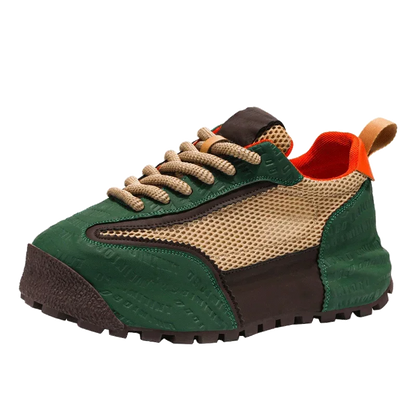 New Mens Shoes Large Size Breathable Sneakers Breathable Composite Seiko Upper Thickened Anti-slip Wear-resistant Soles Shoe