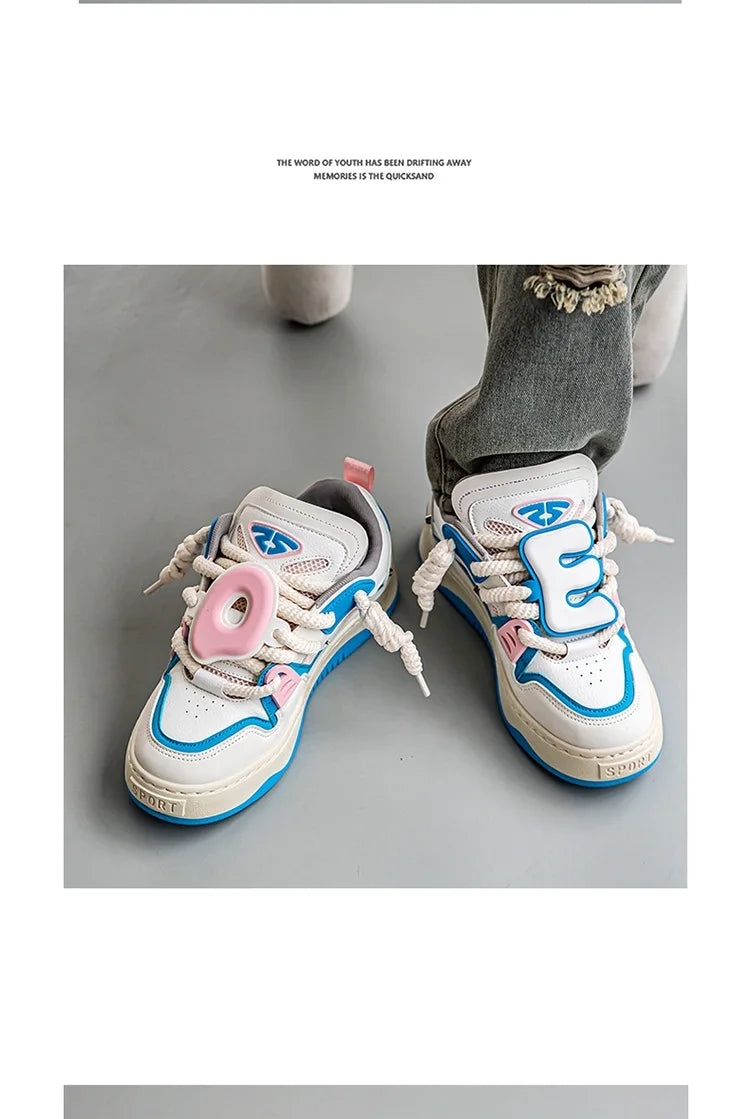 Sneakers For Men Vulcanized Shoes Casual Shoes Lace Up Skateboard Breathable Comfortable Outdoor Running Sport Shoes Male 39-44
