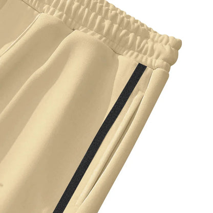 2024 Casual Sports Breasted Pants Men's Autumn New Button Loose Straight Drawstring Oversized Sweatpants Trousers Free shipping