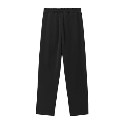2024 Casual Sports Breasted Pants Men's Autumn New Button Loose Straight Drawstring Oversized Sweatpants Trousers Free shipping