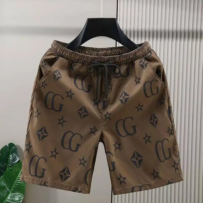 The 2025 Summer Popular Brand Letter Shorts Are Loose, Breathable, Fashionable, Quick-drying and Quick-descent Motorcycle Shorts