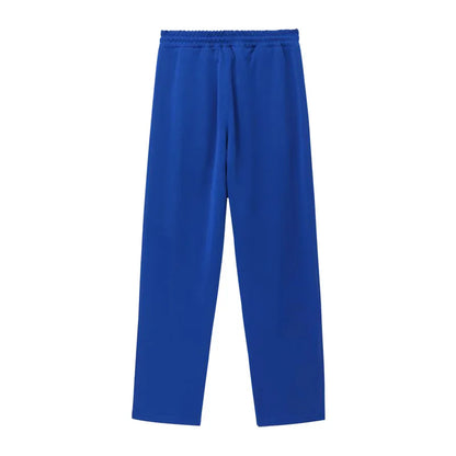 2024 Casual Sports Breasted Pants Men's Autumn New Button Loose Straight Drawstring Oversized Sweatpants Trousers Free shipping