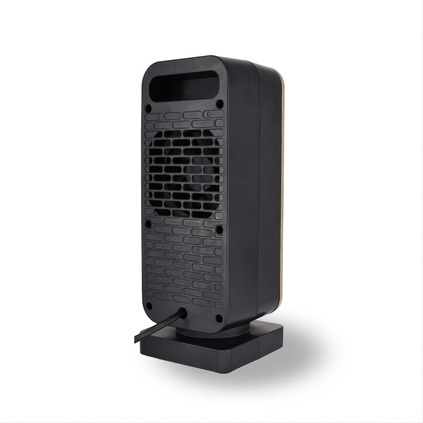 500W Portable Ceramic Electric Space Heater, Quiet, Square Shape, Tip-over Protection - 110-130V US Plug, No Energy Efficiency Rating, for Bedroom, Living Room, Office