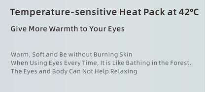 Relaxing Eye Massager - Professional Massage Equipment for Migraines and Eye Care with Heat, Music, and 5 Modes - Rechargeable Heated Eye Mask, Perfect Christmas Gift Idea for Family and Friends