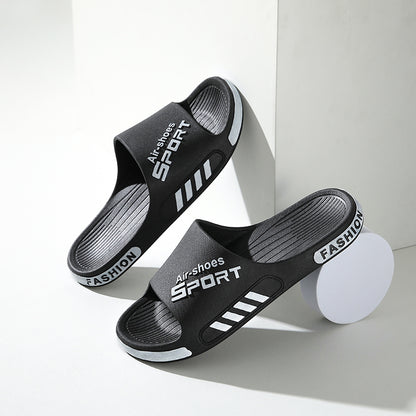[Non-Slip PVC Slippers] Non-Slip, Wear-Resistant PVC Slippers - Men's Casual Summer Slip-On Sandals for Outdoor & Indoor Use | Outdoor Footwear | Casual Slipon Shoes | PVC Upper Sandalssuitable for Men & Women