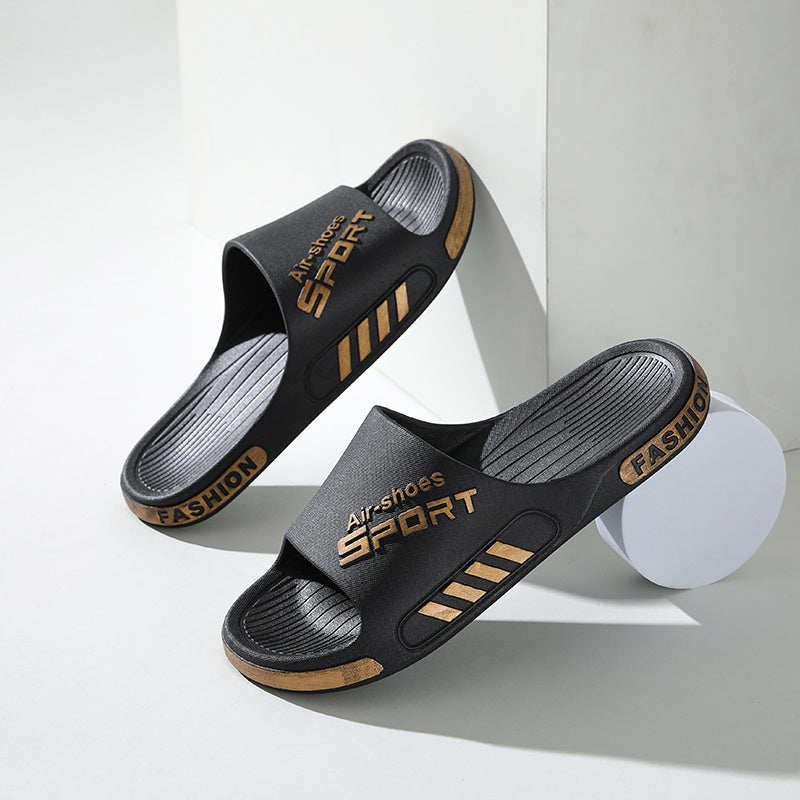 [Non-Slip PVC Slippers] Non-Slip, Wear-Resistant PVC Slippers - Men's Casual Summer Slip-On Sandals for Outdoor & Indoor Use | Outdoor Footwear | Casual Slipon Shoes | PVC Upper Sandalssuitable for Men & Women
