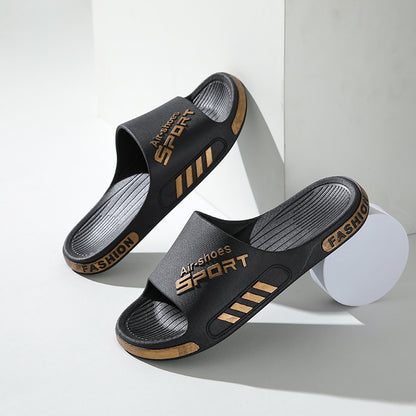 [Non-Slip PVC Slippers] Non-Slip, Wear-Resistant PVC Slippers - Men's Casual Summer Slip-On Sandals for Outdoor & Indoor Use | Outdoor Footwear | Casual Slipon Shoes | PVC Upper Sandalssuitable for Men & Women