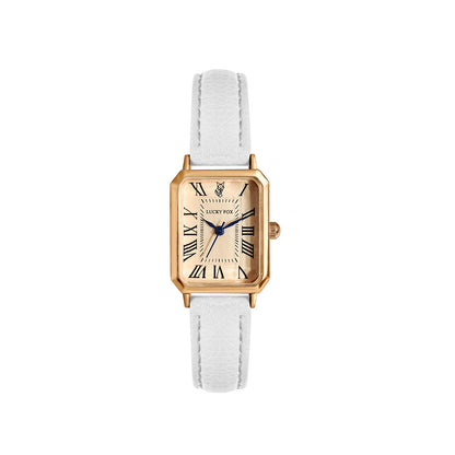Ladies Square Roman Numeral Luxury Vintage Fashion Quartz Watch Fancy Women Watches Jewelry Sophisticated And Stylish Women Watch