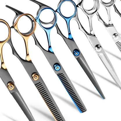 1pc Professional Barber Scissors, Hair Cutting Scissors, Hair Thinning Shears, Salon Hairdressing Scissors
