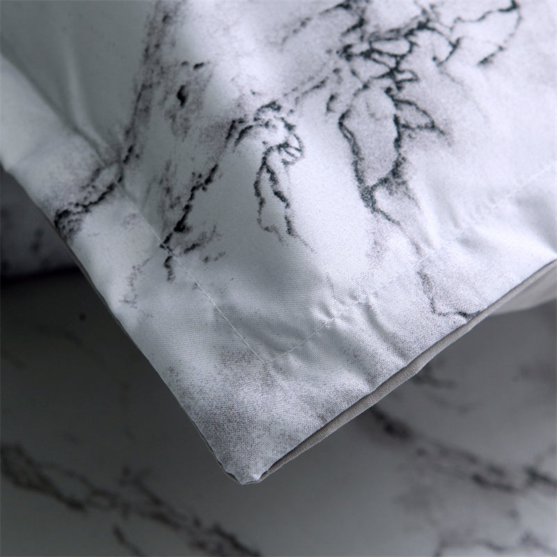 [Chemical Fiber] 3Psc Quilt Cover Three-Piece Set | 90G Chemical Fiber Brushed Printed Fabric | One Quilt Cover Plus a Pair of Pillowcases
