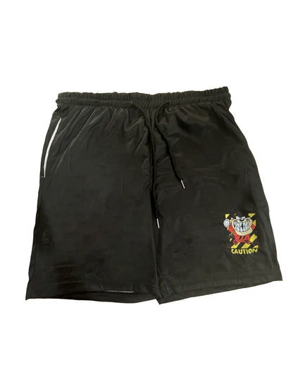 Men's Plus Size Animal Graphic Print T-shirt and Shorts Set - Perfect for Summer Street Style and Big & Tall Males