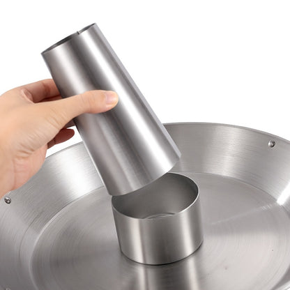1pc Dishwasher Safe Round Roasting Pan with Chicken Roaster Rack Holder - Perfect for Thanksgiving and Holiday Dinners Kitchen Accessories
