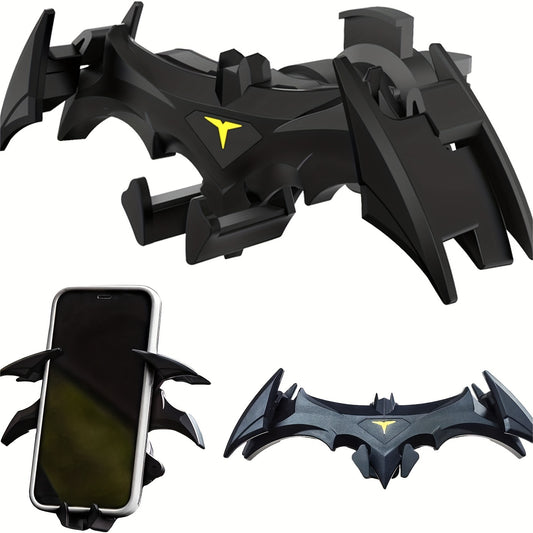 Cool Batman Phone Holder Mount for Car, Gifts for Men, Bat Decorations Collectibles for Room, Gravity Automatic Locking Hands Free Bat Phone Holder, Batman Accessories Smartphone Stand Cellphone