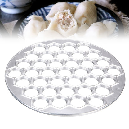 1pc Silvery Ravioli Maker - 37 Holes Dumpling Mold for Easy and Delicious Homemade Dumplings - Stainless Steel - For Cooking Enthusiasts & Home Bakers - Perfect Gift for Foodies