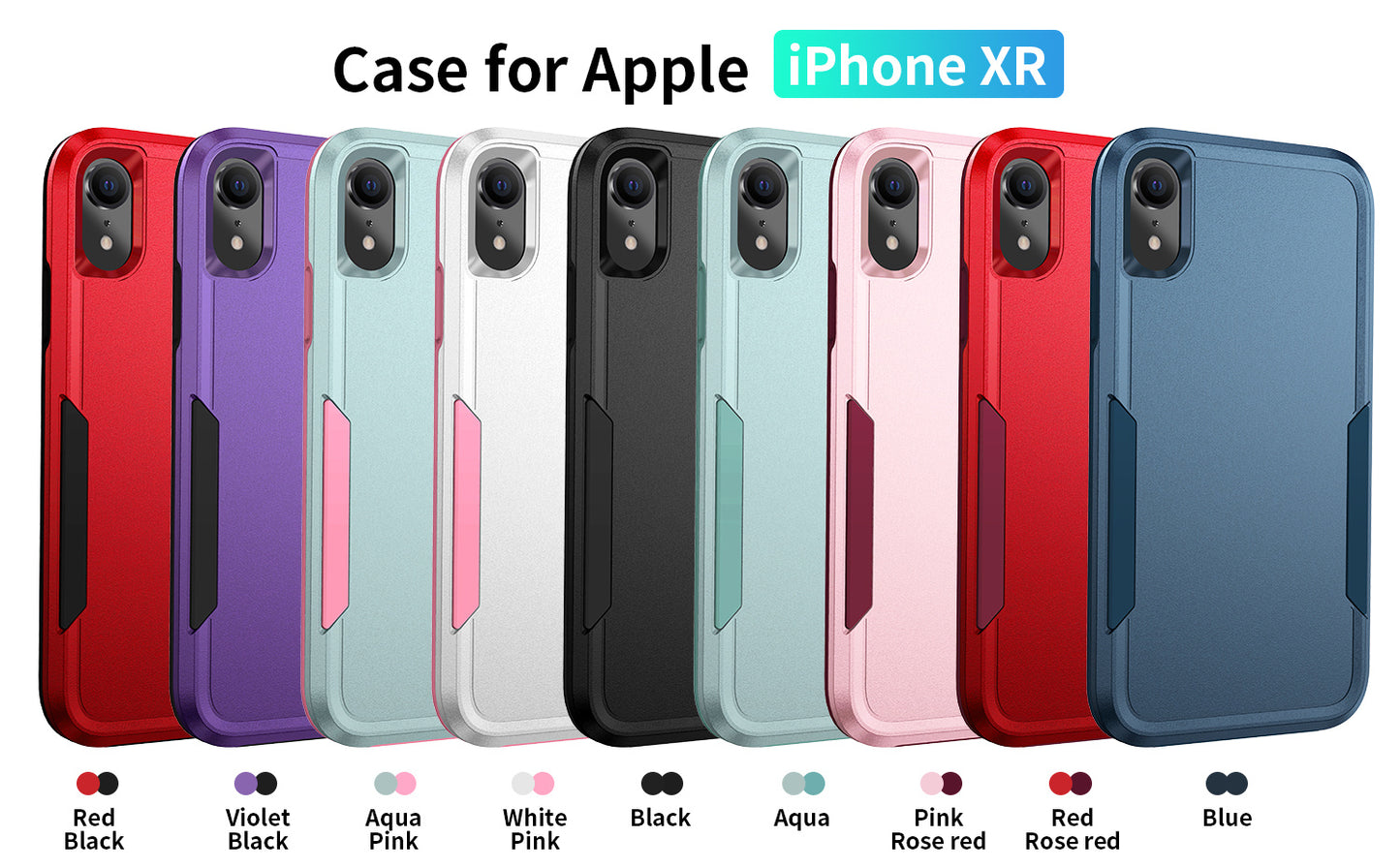 Full Protection Shockproof Case for iPhone XR/XS MAX/X/XS - Stylish