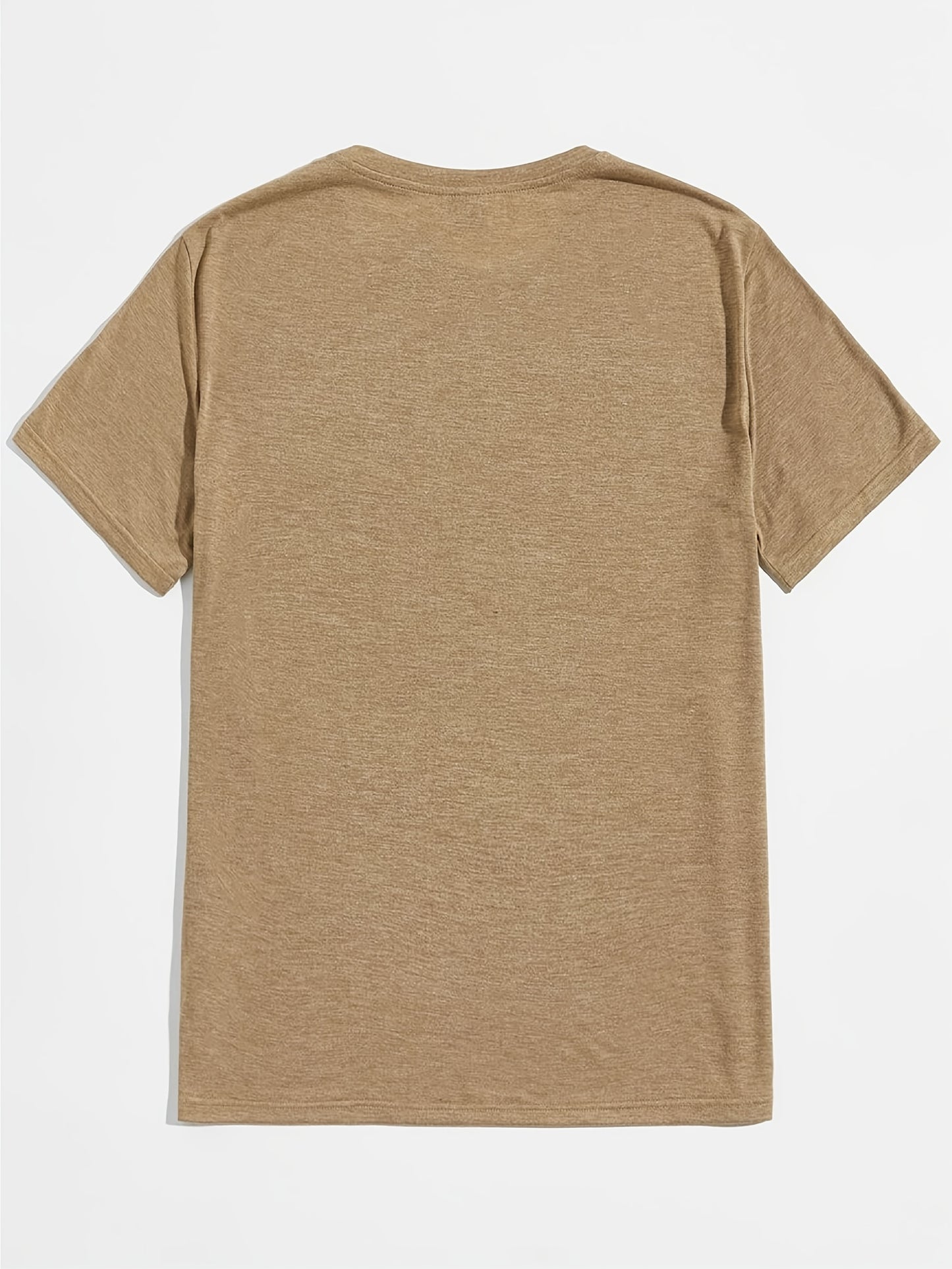 Men's Coconut Tree Sunrise Graphic T-Shirt - Comfortable Short Sleeve Casual Tee for Summer
