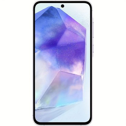 Samsung Galaxy A55 5G, 8 RAM 256 ROM, Dual Sim Android Smartphone, Unlocked, Awesome Lilac